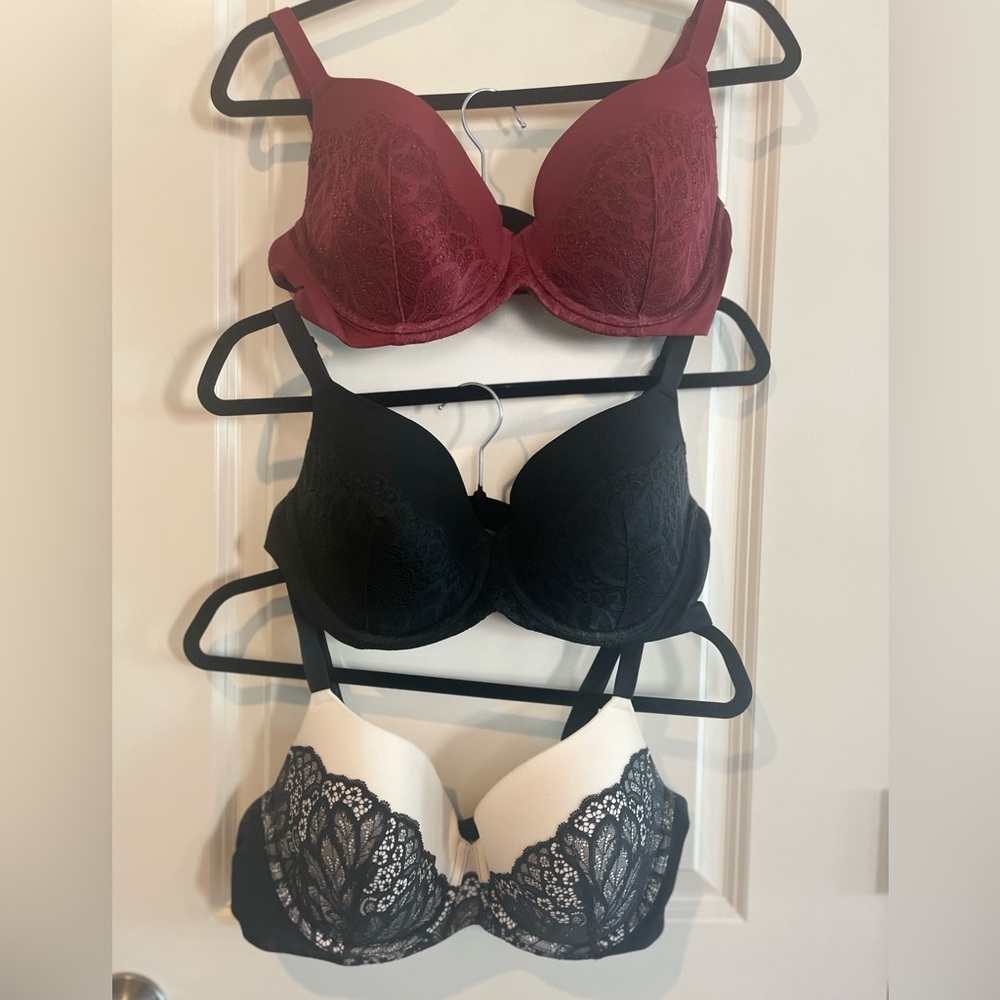 Auden The Icon Full Coverage Lightly Padded Bra 38D - Set of 3